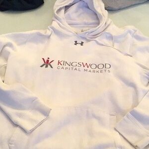 Under Armour White Hoodie